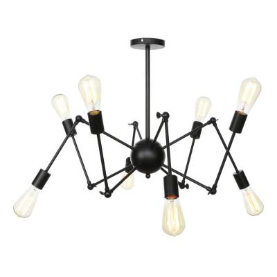 China Industrial Multi Led E27/E26 Spider Lamp Fixture Spider Ceiling Lamp for sale