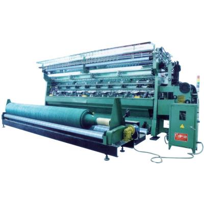 China Chain High Efficiency Double Needle Bar Shading Net Machine For Vegetables for sale