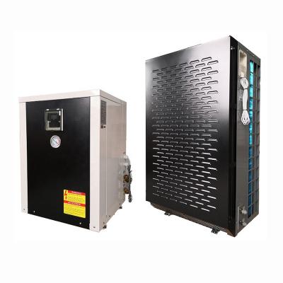 China Outdoor 14.5KW Bomba de calor split type r32 wifi evi inverter heat pump water heater for sale