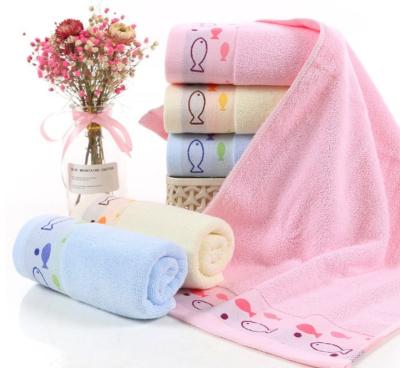 China Hot-selling stylish and soft cotton yarn hand towel with logo, Hot-selling cartoon character towel for gift for sale