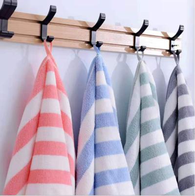 China 2021 QUICK DRY Wholesale Thick Absorbent Coral Fleece Hair Towel, Microfiber Cleaning Towel, Hand Towel for sale