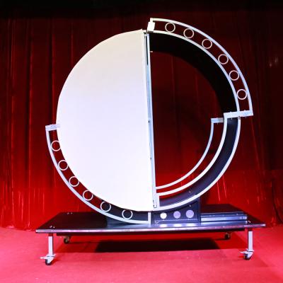 China Professional Safety Stage Performance Illusion Equipment Shadow Through Easy Stage Magic Tricks For Sale for sale