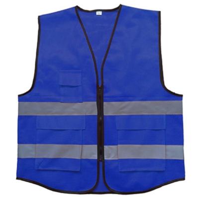 China Multi Pockets 3 Pockets Safety Vest Reflective Vest Work Safety Wear for sale