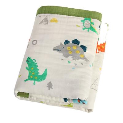 China Newborns Cotton Organics 100% Anti-Static Muslin Wrap Weave Safety Baby Blankets for sale