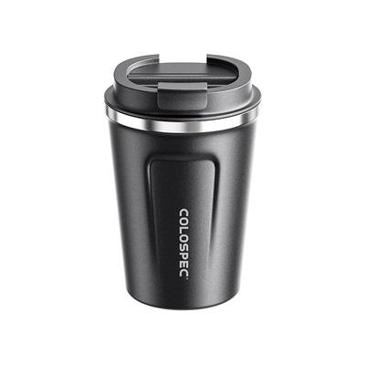 China COLOPEC F50 380ml Stainless Steel Vacuum Flask Viable Reusable Coffee Mug Cup Set Turkish Coffee Cups for sale