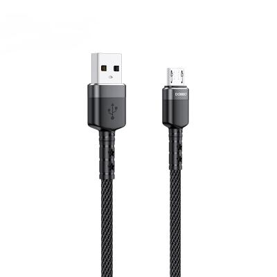 China Quick Charging Speed ​​DOBBO C10 150cm Micro USB Nylon Braided Charging Data Cable 3 in 1 Original Data Cable MI Data Cable for sale