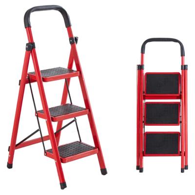 China Folding ladders wholesale non-slip safety thickened ladder home universal portable painting decorative ladder for sale