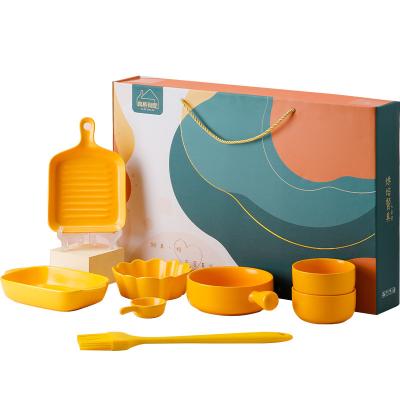 China Best Viable Selling Tableware Sets Wedding Gift Kitchenware Baking Boxes For Gift Sets for sale