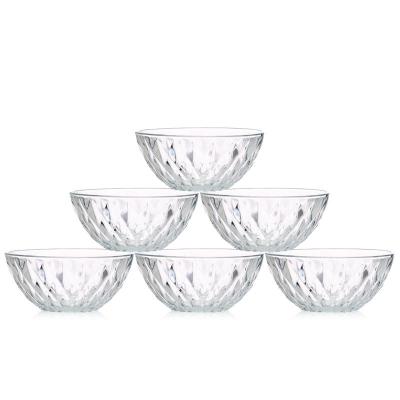 China Wholesale Viable Lots of Quality Guarantee 6 Piece Hot Selling Diamond Bowl Set for sale