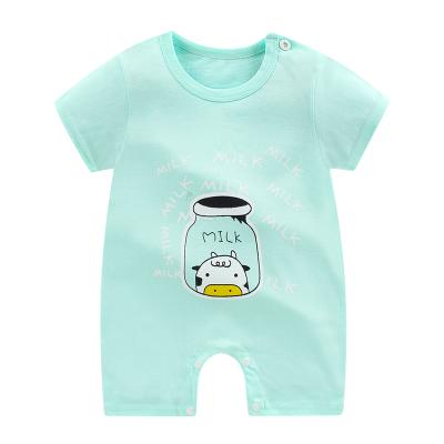 China Cotton Autumn Baby Onesie Clothes Ha Clothes Cotton Cartoon Open Gear Long Sleeve Crawling Clothes Baby Rompers Wholesale for sale