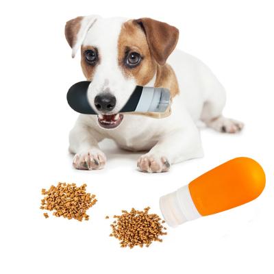 China OEM&ODM Silicone Dog Pet Products Viable Training Bottle Toys Drink Driver Portable Pet Travel Bottles For Dogs for sale