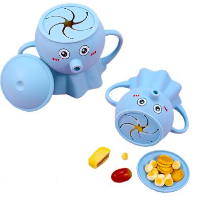 China Baby Silicone Snack Cup And Drink Cup Leakage-Proof| Suit For Food And Drink|Not Inverted|Carry-On Etc for sale