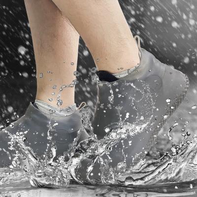 China Lightweight Waterproof Shoe Covers Waterproof Overshoe Snow Boots Cover Eco-Friendly Reusable Silicone Winter Kids Summer Recyclable for sale