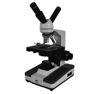 China YUJIE YJ-2102S 1000X Laboratory Compound Microscope Dual Layer Mechanical Double Stage YJ-2102S for sale