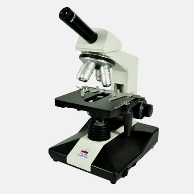 China YUJIE YJ-801AN-M Monocular Lab Compound Microscope 40X-1600X With Mechanical Stage YJ-801AN-M for sale