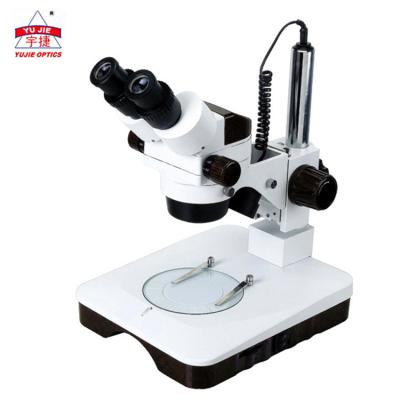 China YUJIE YJ-T102G Hot Sale LED Zoom Lamp 7X 45X Stereo Microscope With Optional Parts YJ-T102G for sale