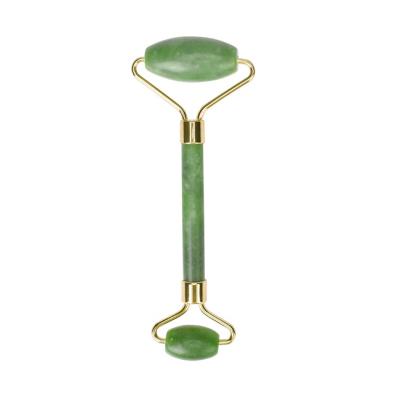 China Hot Selling Massage Factory Natural Green Jade Roller Massager For Face for sale