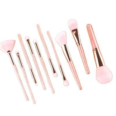 China Face Direct Selling Modern Design Professional Private Label Makeup Individual Pastel Pink Brush Set for sale