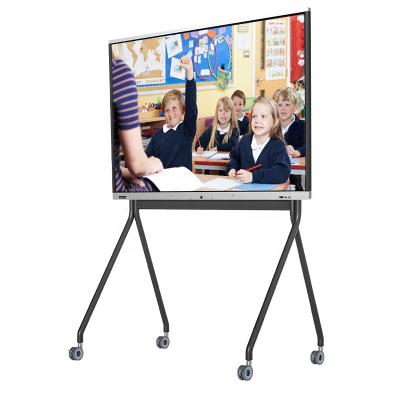 중국 Classroom Education Meeting 65 Inch School Smart Portable Board Teacher Interactive Whiteboard Digital Flat Panel For Classroom 판매용