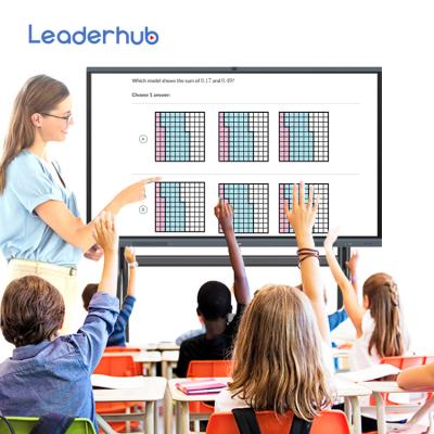 China Writing+Painting+Meeting+Advertizing 65-105 Inch Led Screen Interactive Digital Whiteboard Display For Classroom And Meeting Room for sale