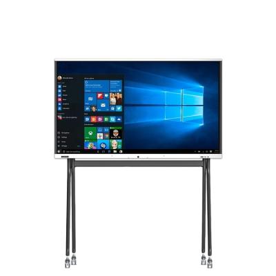 China Writing+Painting+Meeting+Advertizing 75inch 4k 65 interact interactive flat screen flat panel ops price display for sale