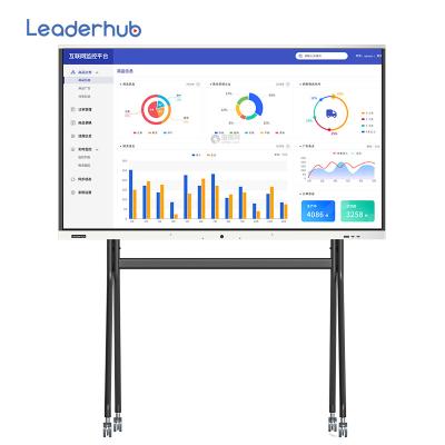 Cina 65 Inch Display Touch Screen Panel TV 4k Ultra Hd Smart TV School Teacher 75 Inch Portable White Boards Whiteboard in vendita