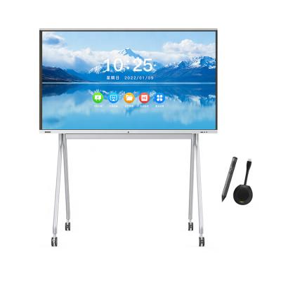 Κίνα Wholesale School Teaching 65 Inch Classroom Electric 4k LCD Display Multi Touch Screen Educational Flat Panel Smart Interactive Whiteboard προς πώληση