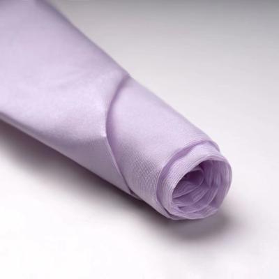 China Shrink-Resistant Cotton Strips Organza Fabric Soft Feeling For Hot Lady Dress Veil Factory Direct Color For Choice for sale