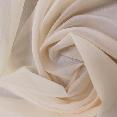 China High Quality Soft Goods 20D Polyester Organza Soft Ready Fabric For Wedding Dresses And Bolero Home for sale