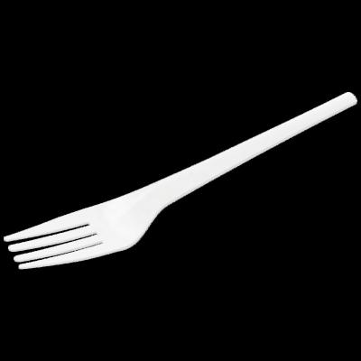 China 100% Biodegradable Plant Based Tableware Biodegradable Compostable Cutlery 100% Disposable Plastic Fork for sale