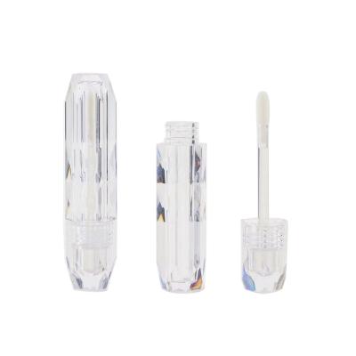 China Pill Shape In Stock Clear Crystal Diamond Lip Gloss Lip Gloss Tube Empty Container 2ml Tubes for sale