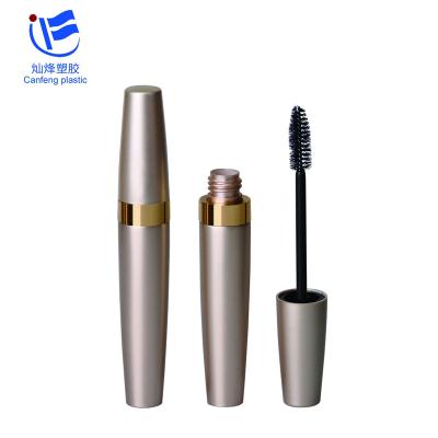 China With Gold Canfeng Medium Luxury Hot Selling Mascara Wands Tubes Custom 13ml Empty Gold Mascara Tube Container Packaging for sale