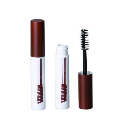 China Wholesale fashion column empy bottles for mascara plastic mascara tube with 3d fiber brush 5ml for sale