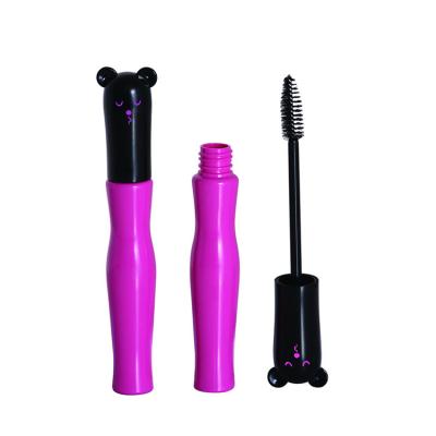 China Cute Cartoons Wholesale Private Cute Beautiful Purple Single Mascara Tube Packaging Custom Mascara Container for sale