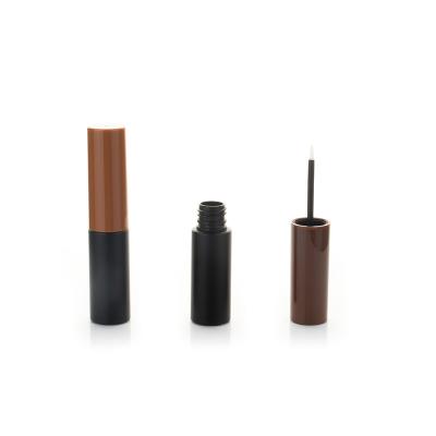 China Free Sample Round Plastic Interesting Empty Eyebrow Tube Container Packaging Low mqr Custom Liquid Eyeliner Tubes 7ml for sale