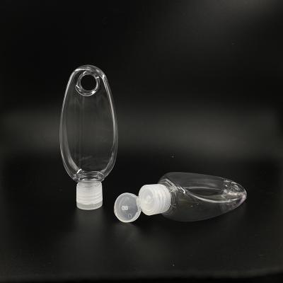 China Wholesale Clear 60ml Plastic Gel Shape Squeeze Bottle Nexus Spray Bottle With Flip Top for sale