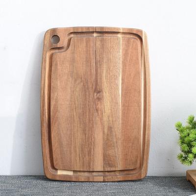 China Viable Custom Wooden Dessert Tray Hotel Snack Tray Chopper Tray Japanese Food Acacia Dish for sale