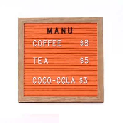 China Europe Customized Wholesale Wood Message Board Felt Board Letters Board Felt For Home Decoration Message for sale