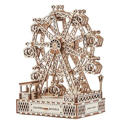 China Easy to use mechanical wooden 3D puzzle from DIY TOY Competitive Price DIY for sale