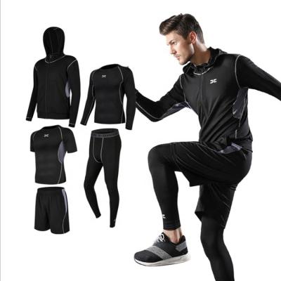 China Breathable High Quality Jogging Sports Suits Spandex Quick Dry Running Men's Gym Tracksuit for sale