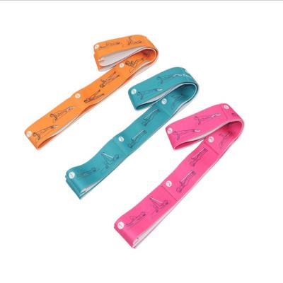 China Hip Resistance Exercise Band Fitness Equipment Elastic Pull Belt Exercise Circle Gym Stretch Band Strap For Yoga for sale