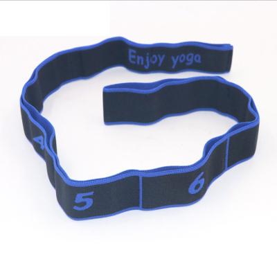 China Digital Hip Resistance Exercise Band Yoga Stretch Belt Lacing Belt Elastic Pull Up Stretch Resistance Exercise Fitness Rope for sale