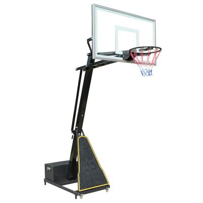 China 2021 Outdoor Basketball Court New Arrivals Professional Outdoor Adjustable Portable Basketball Hoop Stand for sale