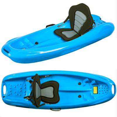 China Cheap New Design Kayak Plastic Watercraft Single Children Kids Surfing Kayak Kids Kayak for sale