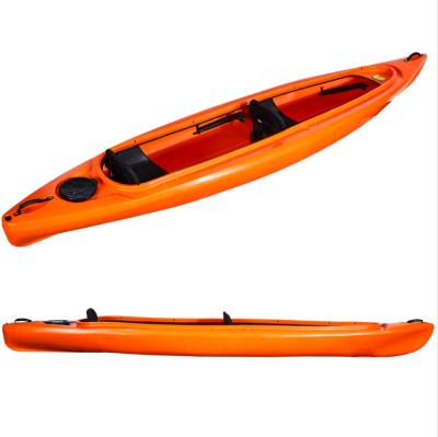 China Cheap Adult 4.2m Double Seat Fishing Kayak For Factory Sale for sale