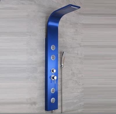 China Good Quality Wholesale Price Dual Handle Modern Shower Panels China Bath Fitting for sale