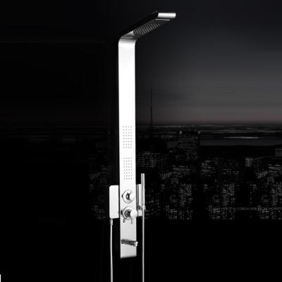 China 5-Year Quality Guarantee Custom Print Stainless Steel Led Shower Panel Bath Accessories Wholesale for sale