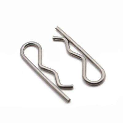 China Stainless steel High Quality Stainless Steel R Shape Split Pins Cotter Clips for sale