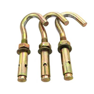 China Stainless Steel New Design Grade 4.8 Expansion Screw Hook Sleeve Anchor Expansion Anchor Wall Fixing Bolts Zinc-plated Stainless Steel for sale