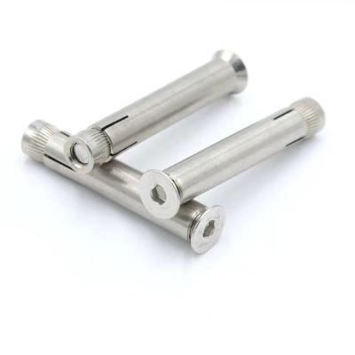 China Stainless steel Popular Carbon Steel Grade 8.8 M6 M8 M10 M12 Hex Head Sleeve Expansion Anchor Bolts Concrete Anchor for sale